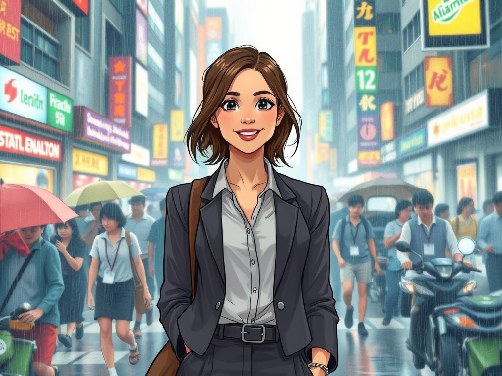 Girl on the&nbsp;street